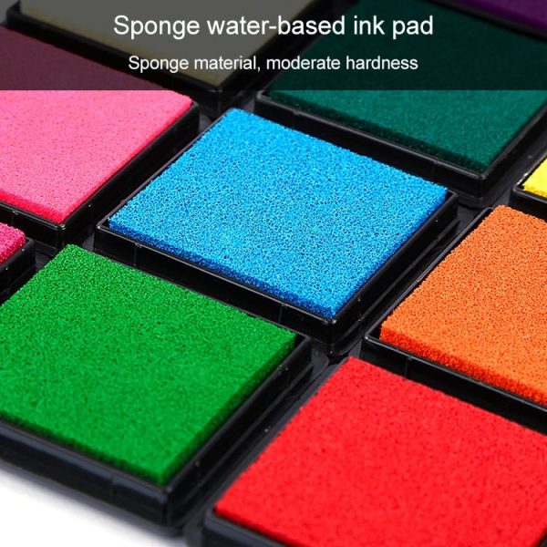5 PCS Creative Color Ink Pad Small Ink Pad, Size: 4x4cm (Gold) - Image 7