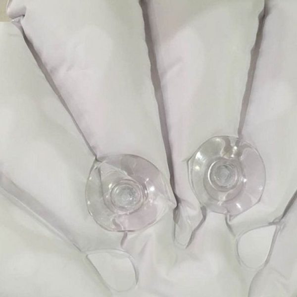 Shell Shaped Soft Bathroom Pillow Home Comfortable Spa Inflatable Bathtub Cushion, Random Color Delivery - Image 4