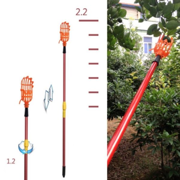 Plum Date Apricot Pick Fruit Plastic Tool (Orange) - Image 5