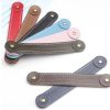 Adjustable Face Mask Ear Band Rope Anti-slip PU Leather Extension Buckle Hood (Random Color Delivery) - Image 3