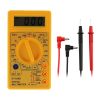 DT-830B Handheld Digital Multimeter Ammeter Voltmeter Digital Display Universal Tester Meter (Yellow)