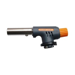 Flamethrower Butane Burner Automatic Ignition Baking BBQ Camping Outdoor Hiking Fire Flame Gun Welding Gas Torch