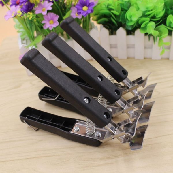 Home Camping Hinking Anti-hot Anti-Scald Pot Bowl Pan Bowl Gripper Cookware Cooking Picnic Arm Holder Carrier Handle Clip Clamp - Image 5