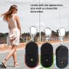 5 PCS Portable Anti-Lost Alarm Key Finder Wireless Whistle Sound LED Light Locator Finder (Red) - Image 7