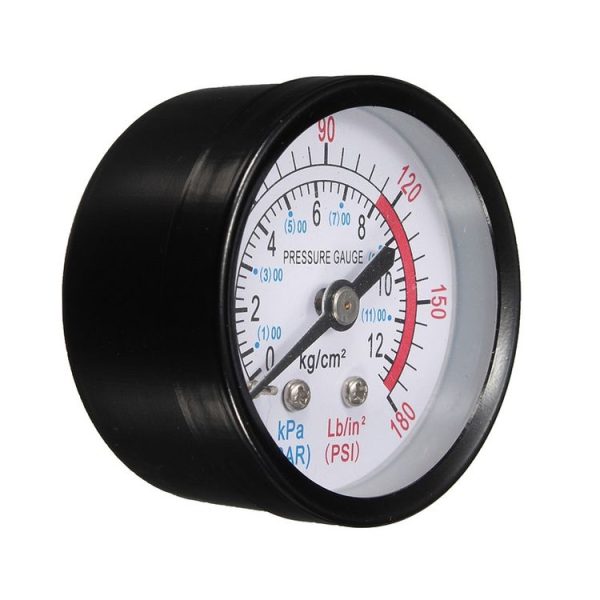 Y40 Axial Air Compressor Pneumatic Hydraulic Oil Pressure Gauge - Image 2