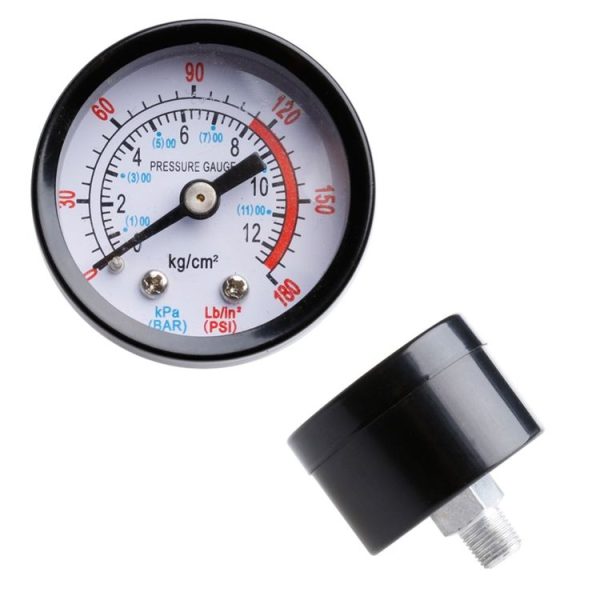 Y40 Axial Air Compressor Pneumatic Hydraulic Oil Pressure Gauge - Image 4