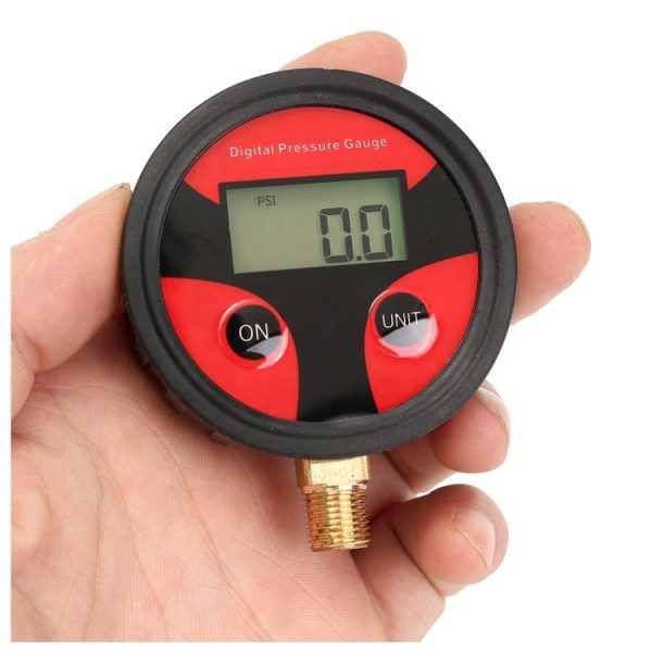 Automobile Tire Pressure Dial Measuring Instrument Digital Display Regulating Throttle Valve - Image 4