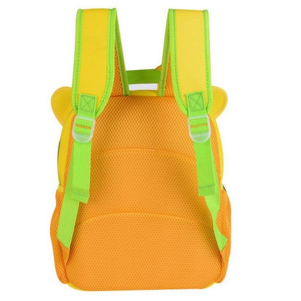 Cute Kid Toddler School Bags Kindergarten Children bag 3D Cartoon Animal Bag (Giraffe) - Image 3