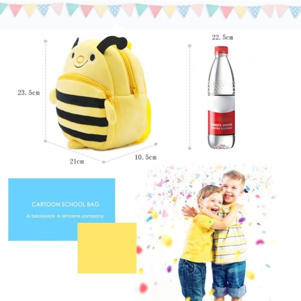 Kids Cartoon Backpack Kindergarten Children Cute School Bag Baby Girls Schoolbag (Strawberry) - Image 6