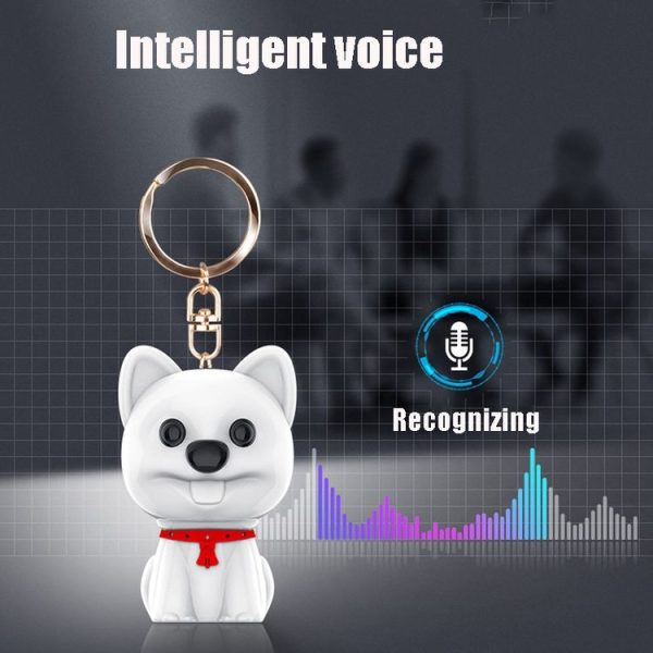 E300 Cute Pet High-Definition Noise Reduction Smart Voice Recorder MP3 Player, Capacity: 8GB (Black) - Image 6