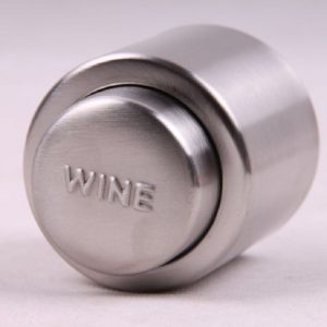 Push Stainless Steel Red Wine Stopper Champagne Stopper, Style: Red Wine Stopper