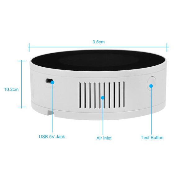 Gas Detector Alarm Leakage Sensor Natural Gas Leak Detector (Common On-site Audible and Vision Alarm) - Image 5