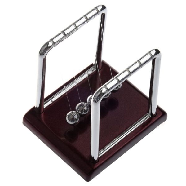 Newton Pendulum Ball Energy Conservation Collision Ball Momentum Transfer Demonstrator Physics Teaching Experimental Equipment - Image 3
