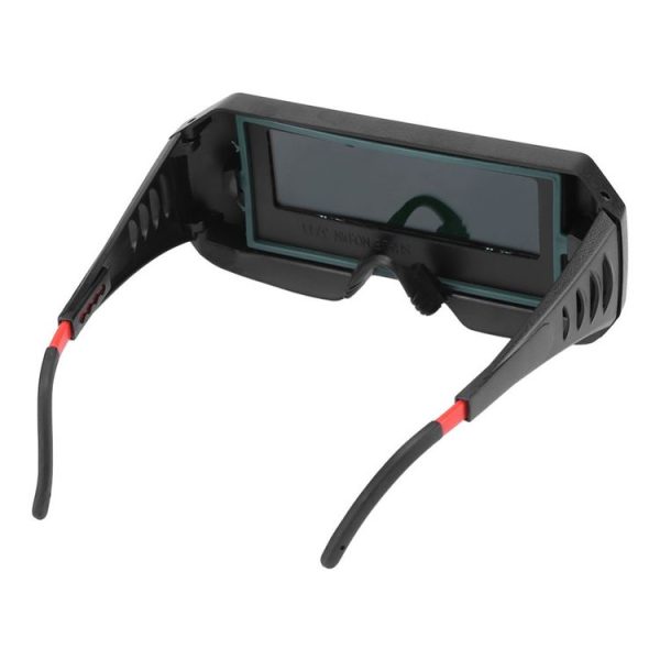Solar Auto Darkening Welding Helmet Eyes Protector Welder Cap Goggles Machine Cutter Soldering Mask Filter Lens Tools with 10 PCS Protector Lens - Image 2