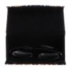 Foldable Triangle Animal Print Glasses Case Sunglasses Myopia Frame Case (Owl) - Image 4