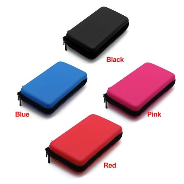 Nintendo 2DS XL Hard EVA Protective Storage Case Cover Holder (Pink) - Image 6