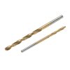 50 PCS / Set Titanium Coated Drill Bits High Speed Steel Drill Bit Set Power Drilling Tools - Image 7