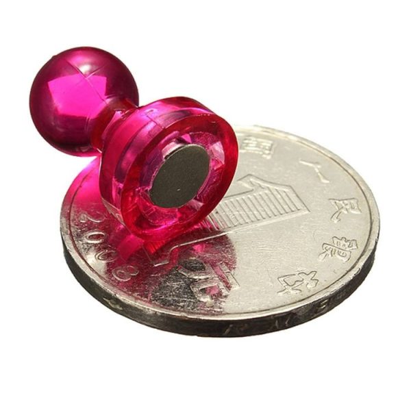 10 PCS Strong Neodymium Magnets Cones Magnets Super Magnet Thumbtack, Size: D11x17mm, Random Color Delivery - Image 3