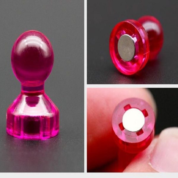 10 PCS Strong Neodymium Magnets Cones Magnets Super Magnet Thumbtack, Size: D11x17mm, Random Color Delivery - Image 6
