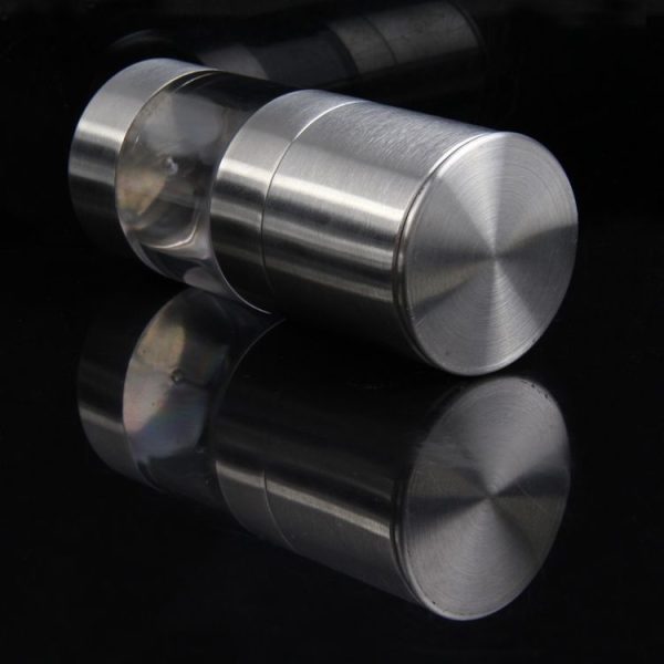 Manual Pepper Mill Stainless Steel Salt Grinder - Image 5