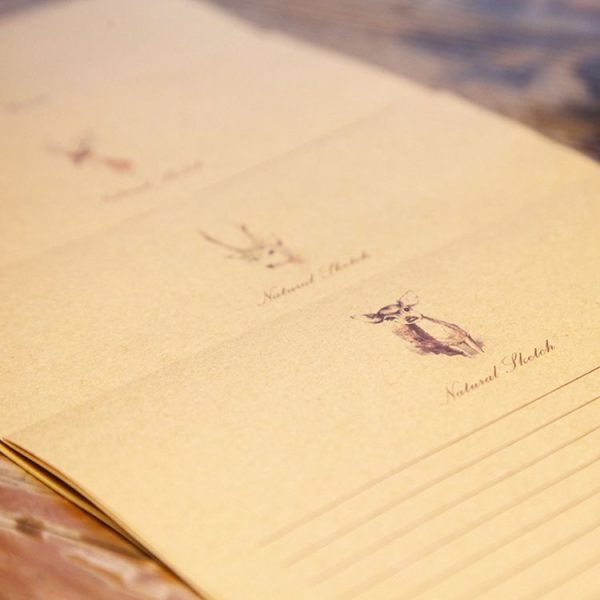 20 PCS Retro Animal Pattern Paper Small Envelope Stationery Gifts Pattern Random Delivery - Image 4