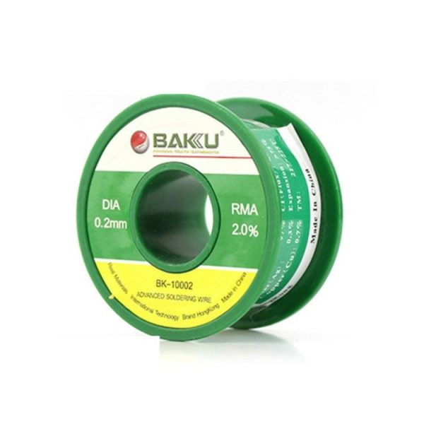 BAKU High-purity Low-temperature Solder Wire 63 Degrees Celsius No-clean Tin Wire (BK-10004 0.4mm)