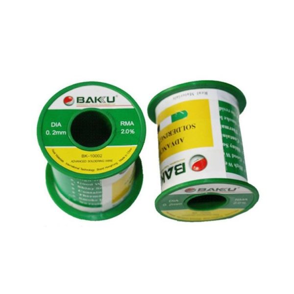 BAKU High-purity Low-temperature Solder Wire 63 Degrees Celsius No-clean Tin Wire (BK-10004 0.4mm) - Image 2