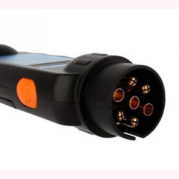 JHT4003 European 12V 7 Pin Car Truck Trailer Plug Socket Tester Wiring Circuit Light Test Tool - Image 5