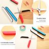 Portable Shears Paper Cutting Folding Safety Mini Stationery Scissors (Red) - Image 5