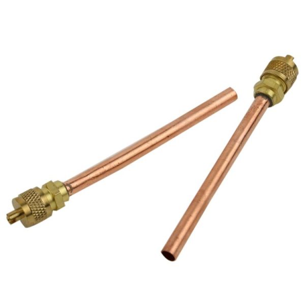Metal Core AC Air Conditioner Refrigeration Access Valve 12.30cm - Image 2