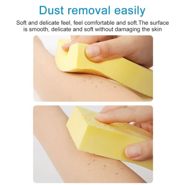 Baby Shower Spa Bath Square Sponge Body Cleaning Scrub (Green) - Image 3