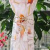 Tulle Curtains for Living Room Bedroom Kitchen Floral Window Curtain, Size: 1mx2m Wear Rod (Daisy Rotten Yarn) - Image 5