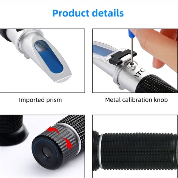 Hand-held Refractometer Alcohol Detector Alcohol Level Meter - Image 4
