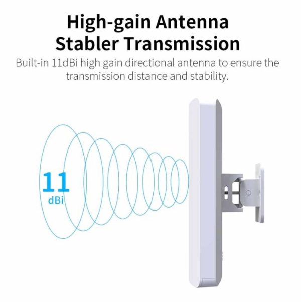 COMFAST CF-E120A 5.8G Outdoor Wireless High-Power Monitoring CPE Bridge, Specification: EU Plug - Image 6