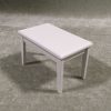 5 PCS / Set 1: 12 Mini Dollhouse Furniture Wooden Dining Table Chair Set Pocket Toy (White) - Image 5