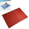 Outdoor Portable Waterproof Picnic Camping Mats Beach Blanket Mattress Mat 100cm*140cm (Red)