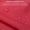 Outdoor Portable Waterproof Picnic Camping Mats Beach Blanket Mattress Mat 100cm*140cm (Red) - Image 5