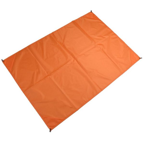 Outdoor Portable Waterproof Picnic Camping Mats Beach Blanket Mattress Mat 200cm*140cm (Orange) - Image 2