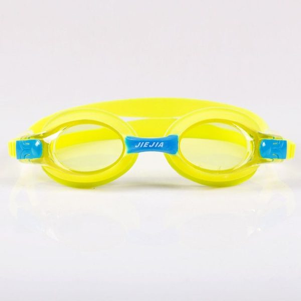 JIEJIA J2670 Silicone Swimming Goggles for Children (Yellow) - Image 2