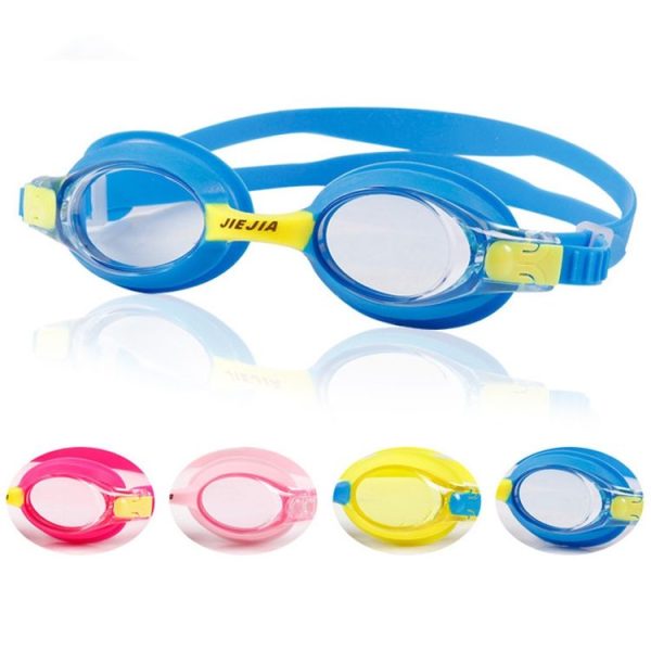 JIEJIA J2670 Silicone Swimming Goggles for Children (Yellow) - Image 6
