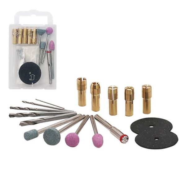 Electric Mini Drill Set Tool for Milling Polishing Drilling Cutting Engraving EU Plug - Image 7