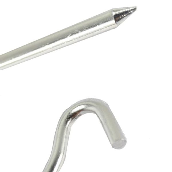 10pcsTent pegs Aluminum Alloy Tent nail Tent Stake Nails Ground Pin Camping Hiking Outdoor Tool inflatable tent Accessories - Image 3
