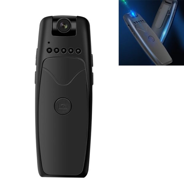 RD01 Intelligent Voice Control Motion Detection Night Vision HD 1080P Video Camera Dual Microphone Noise Reduction Voice Recorder, Capacity: 64G (Black)