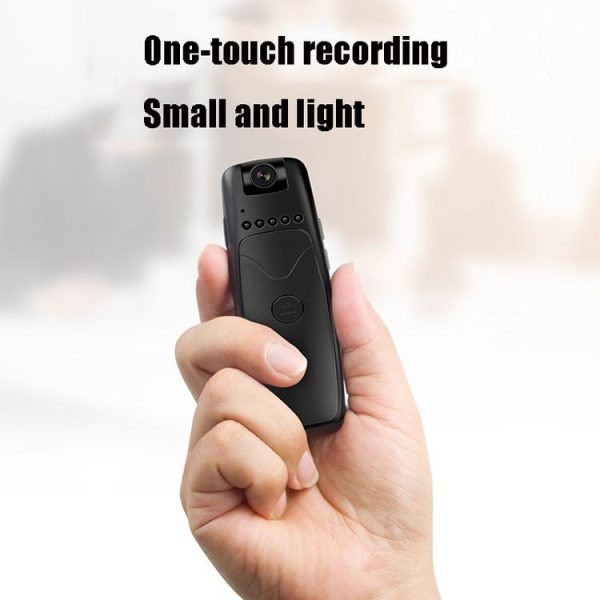 RD01 Intelligent Voice Control Motion Detection Night Vision HD 1080P Video Camera Dual Microphone Noise Reduction Voice Recorder, Capacity: 64G (Black) - Image 3