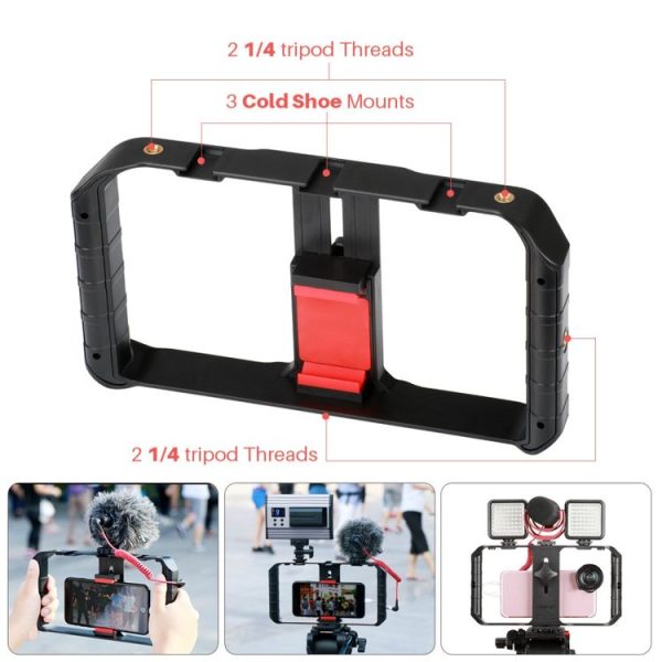 Ulanzi U-Rig Pro Mobile Phone Handheld Camera Support Live Broadcast Rabbit Cage - Image 4