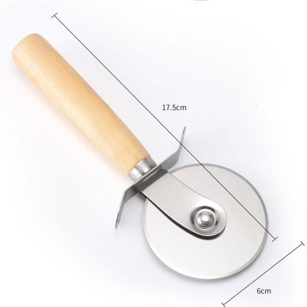 Stainless Steel Pizza Hob Pizza Wheel Knife And Cake Knife - Image 3
