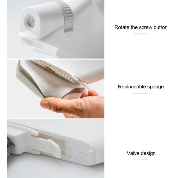 5 in 1 Kitchen Cleaning Brush Set Can Spray Water Crevice Brush Handheld Sponge Cleaning Set - Image 4