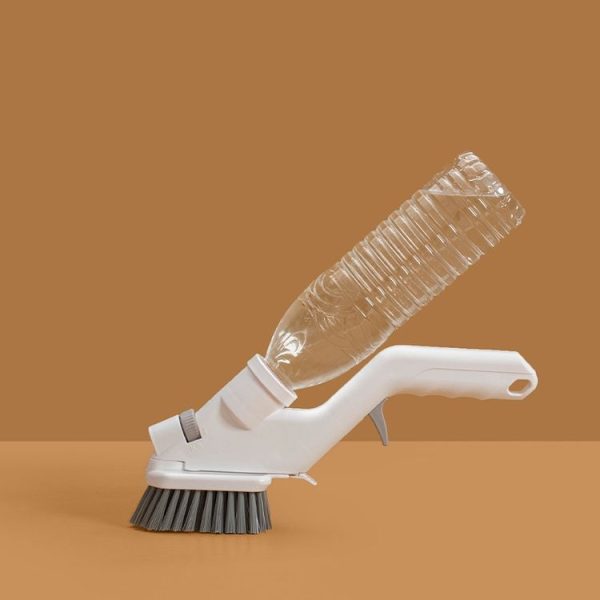 5 in 1 Kitchen Cleaning Brush Set Can Spray Water Crevice Brush Handheld Sponge Cleaning Set - Image 8
