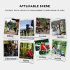 1000D Nylon Bag Outdoor Waist Fanny Pack Mobile Phone Key Mini Tools Waterproof Sport Pouch (Black) - Image 6