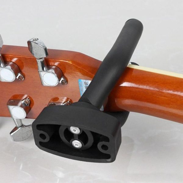 Metal Wall Hook for Guitar / Ukulele (Black) - Image 4